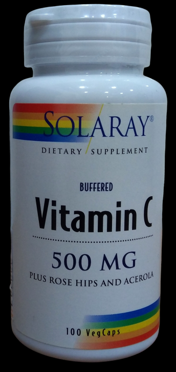 Solaray Vitamin C 500 Buffered